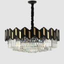 Ritz - ZigZag Black Odeon Chandelier